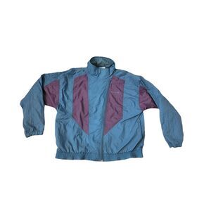 Adidas Mens VTG TrackSuit Green/Purple Size Medium in good condition.